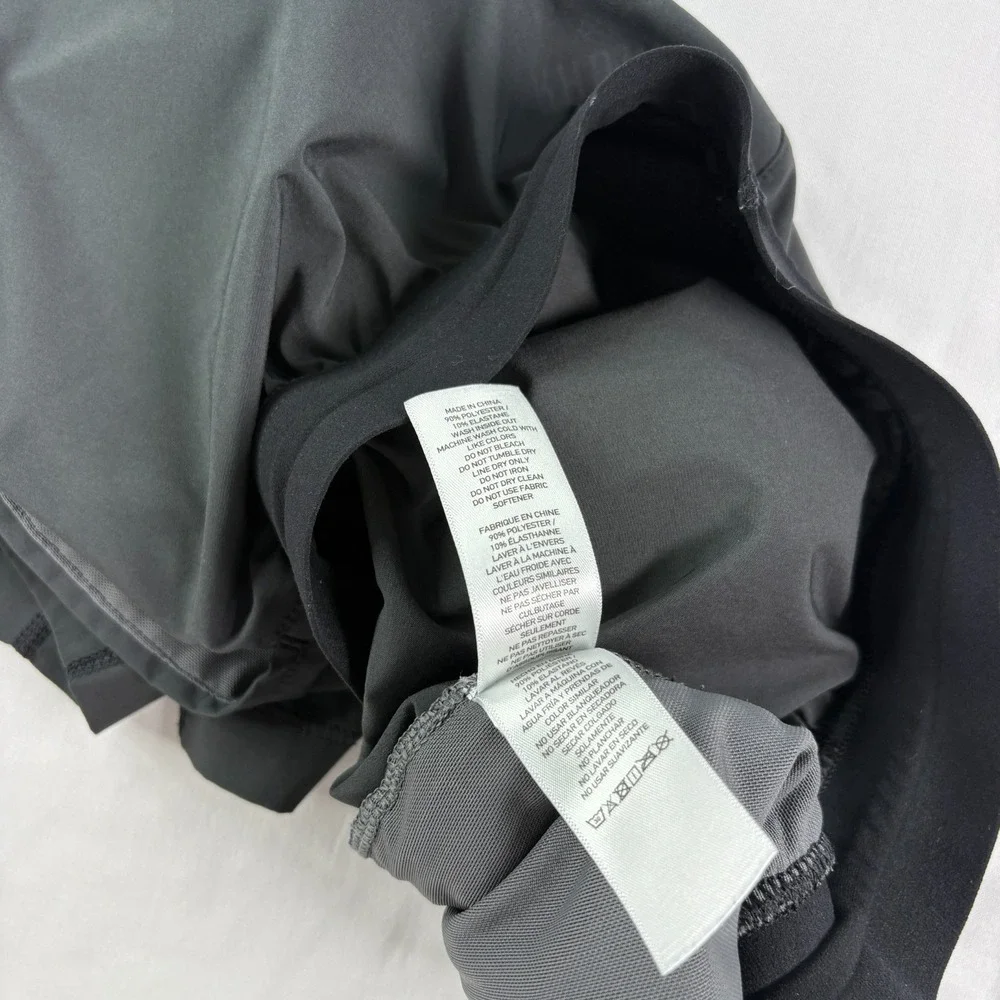 Rhone Mako Tech Shorts Mens Medium Black Gym Training Running Performance